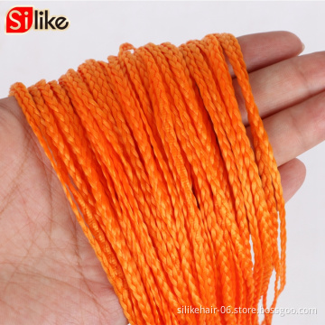 28' Braiding Hair Long Colorful Synthetic Zizi Box Braids Crochet Hair Extension for women Blonde Black Red Pink Blue 50g